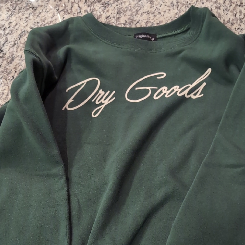 Originality Green Sweatshirt
